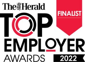 Finalist Badge - The Herald Top Employer Awards 2022